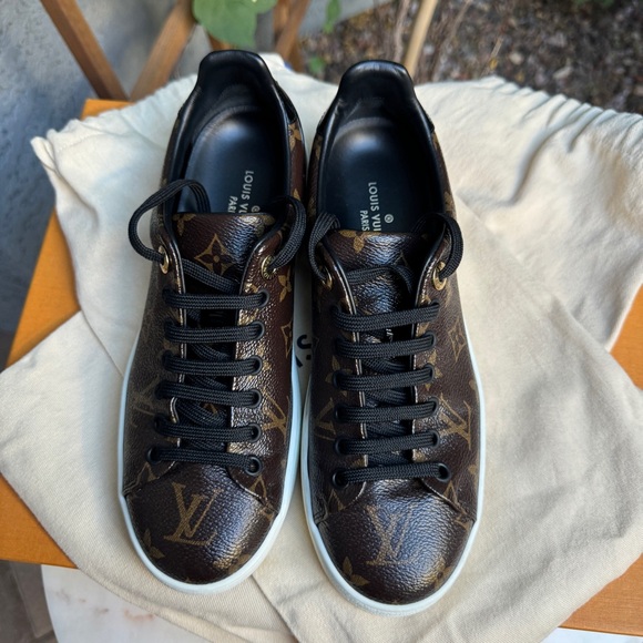 Louis Vuitton Frontrow Monogram Canvas Sneaker - Picture 2 of 9